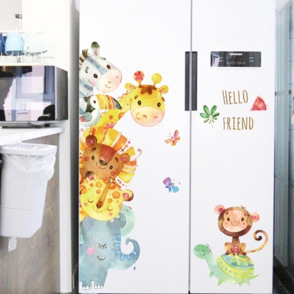 Vinyl Wall Decal Monkey Cartoon